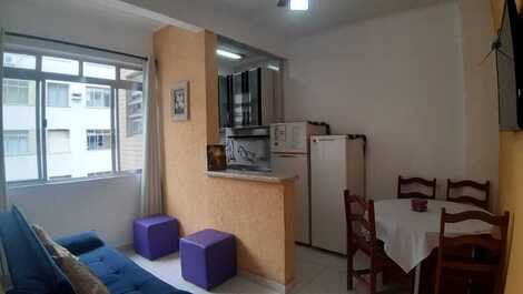 Apartamento para alugar em Santos - Ponta da Praia