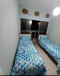Pé na Areia, 3Dorms (1Suite), Air, 8Guest, Balcony with Barbecue, M7