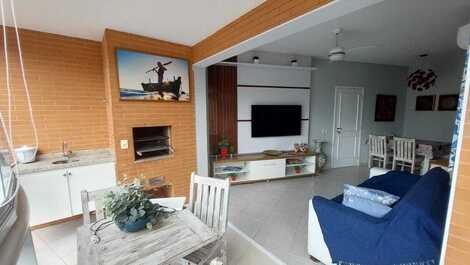 Pé na Areia, 3Dorms (1Suite), Air, 8Guest, Balcony with Barbecue, M7