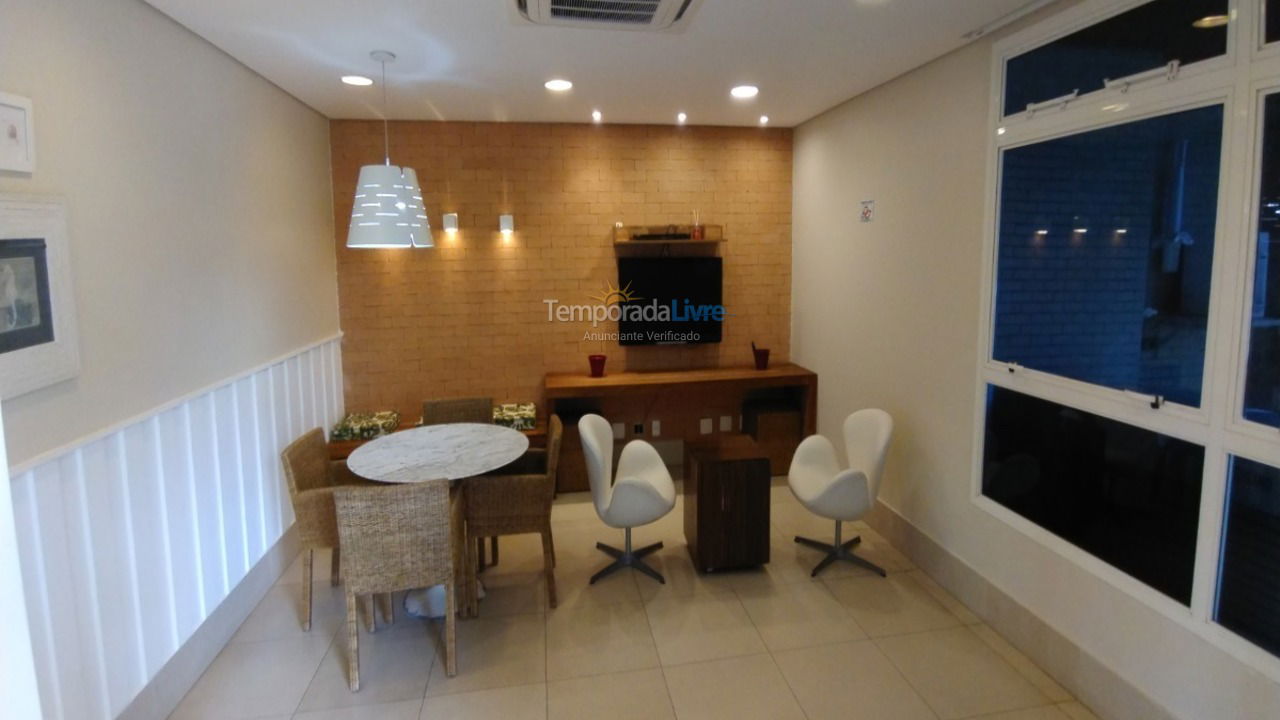 Apartamento para aluguel de temporada em Bertioga (Riviera de São Lourenço)