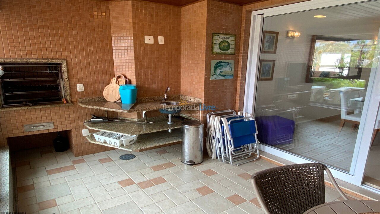 Apartamento para aluguel de temporada em Bertioga (Riviera de São Lourenço)