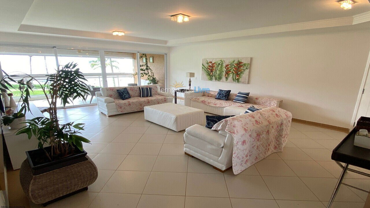 Apartamento para aluguel de temporada em Bertioga (Riviera de São Lourenço)
