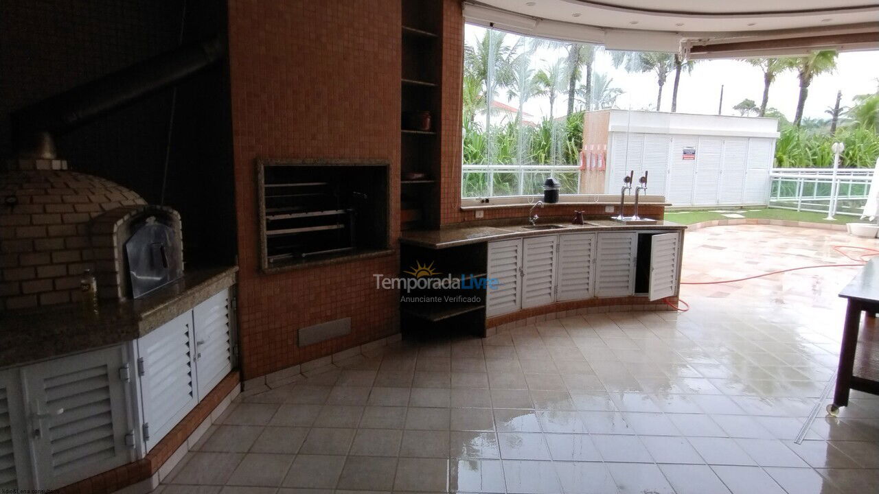 Apartamento para aluguel de temporada em Bertioga (Riviera de São Lourenço)