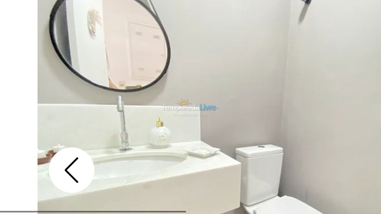 Apartamento para aluguel de temporada em Bertioga (Riviera de São Lourenço)