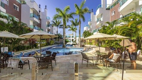 ¡Apartamento en el centro de Praia de Bombinhas! Complejo con piscina climatizada!