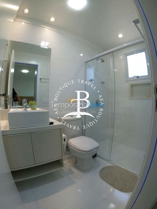 Apartment for vacation rental in Governador Celso Ramos (Praia de Palmas)