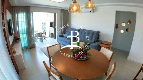 Finely furnished apartment, in the center of Praia de Palmas-SC