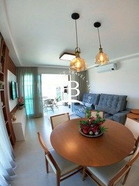 Finely furnished apartment, in the center of Praia de Palmas-SC