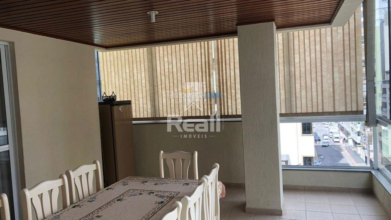 Apartment for vacation rental in Itapema (Meia Praia)