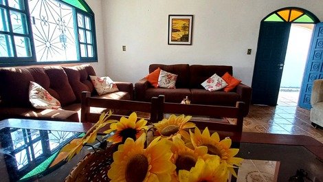 Casa 3 habitaciones, 1 suite, centro de Lagoa, hasta 6 personas