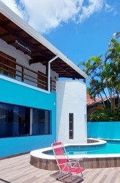 Casa con piscina, 6 suites en la Costa Norte de SP