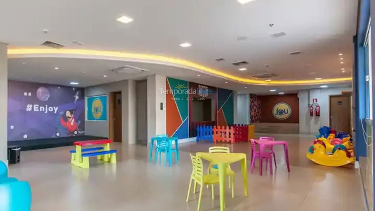 Apartamento para aluguel de temporada em Olímpia (Enjoy Solar das Aguas Resort)