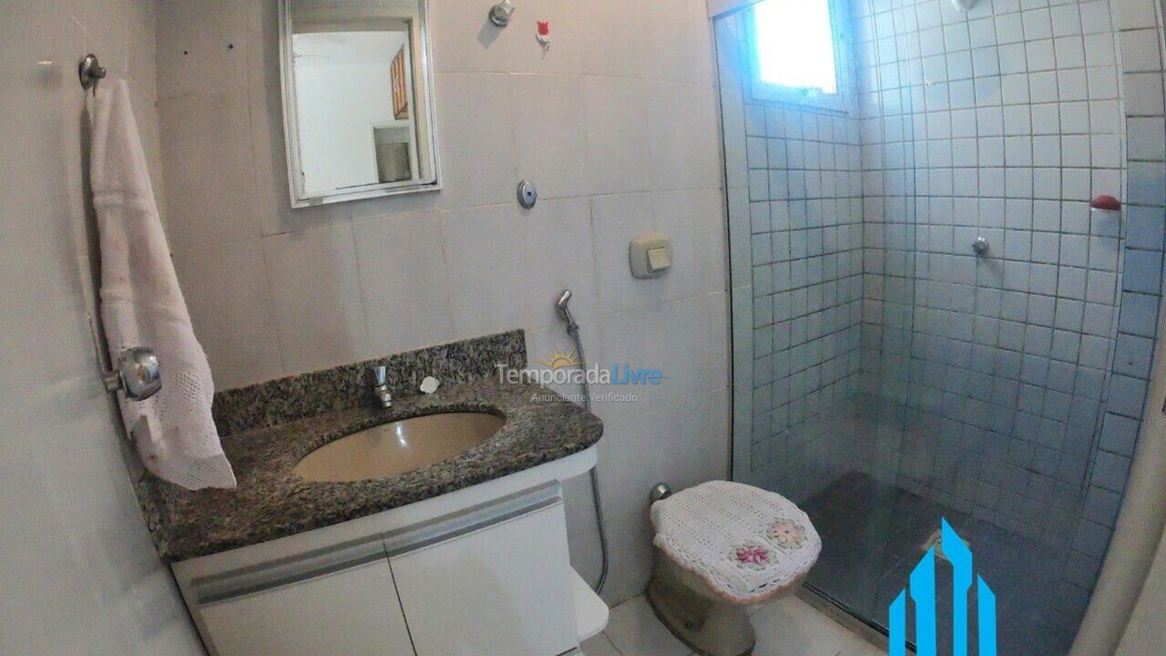 Apartment for vacation rental in Guarapari (Praia do Morro)