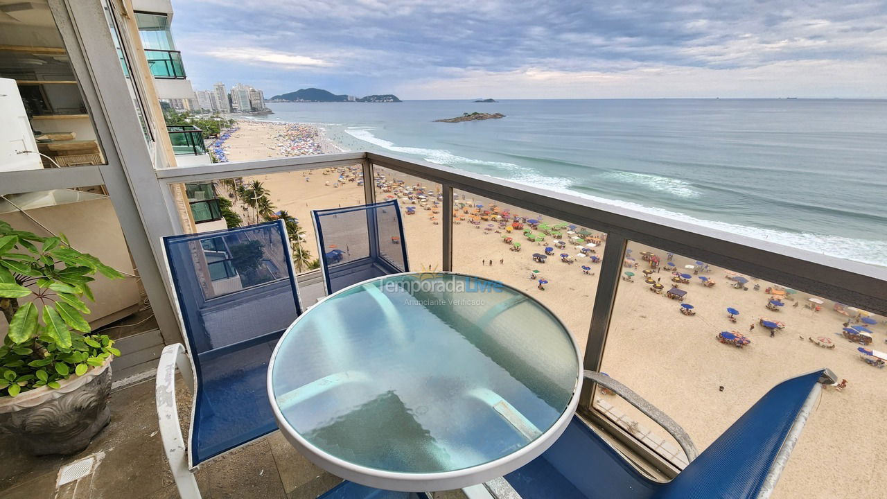 Apartamento para aluguel de temporada em Guarujá (Pitangueiras)