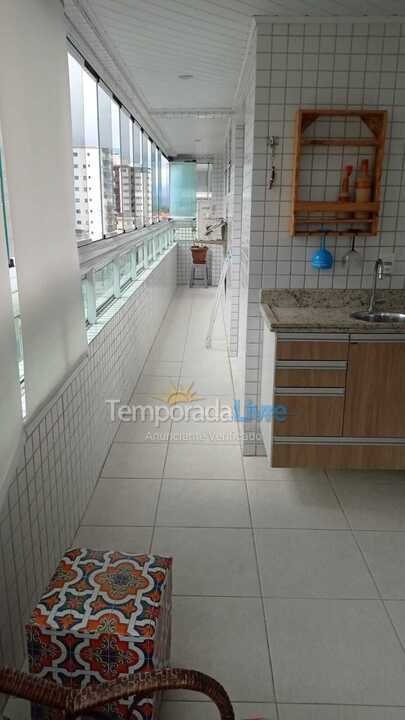 Apartamento para aluguel de temporada em Praia Grande (Guilhermina)