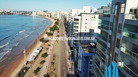 Temporada 01 dormitorio, frente a la playa - Praia do Morro - Guarapari/ES