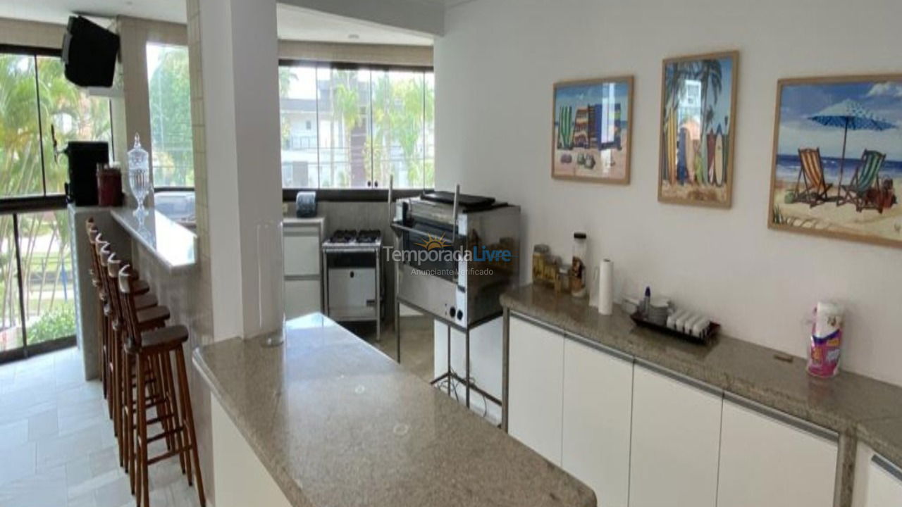 Apartamento para aluguel de temporada em Bertioga (Riviera)