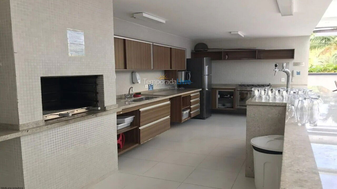 Apartamento para alquiler de vacaciones em Bertioga (Riviera de São Lourenço)