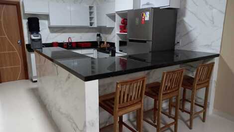 Cozinha equipada.
