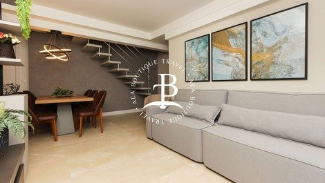 Coverage with private jacuzzi, Gourmet space! Bombas Beach