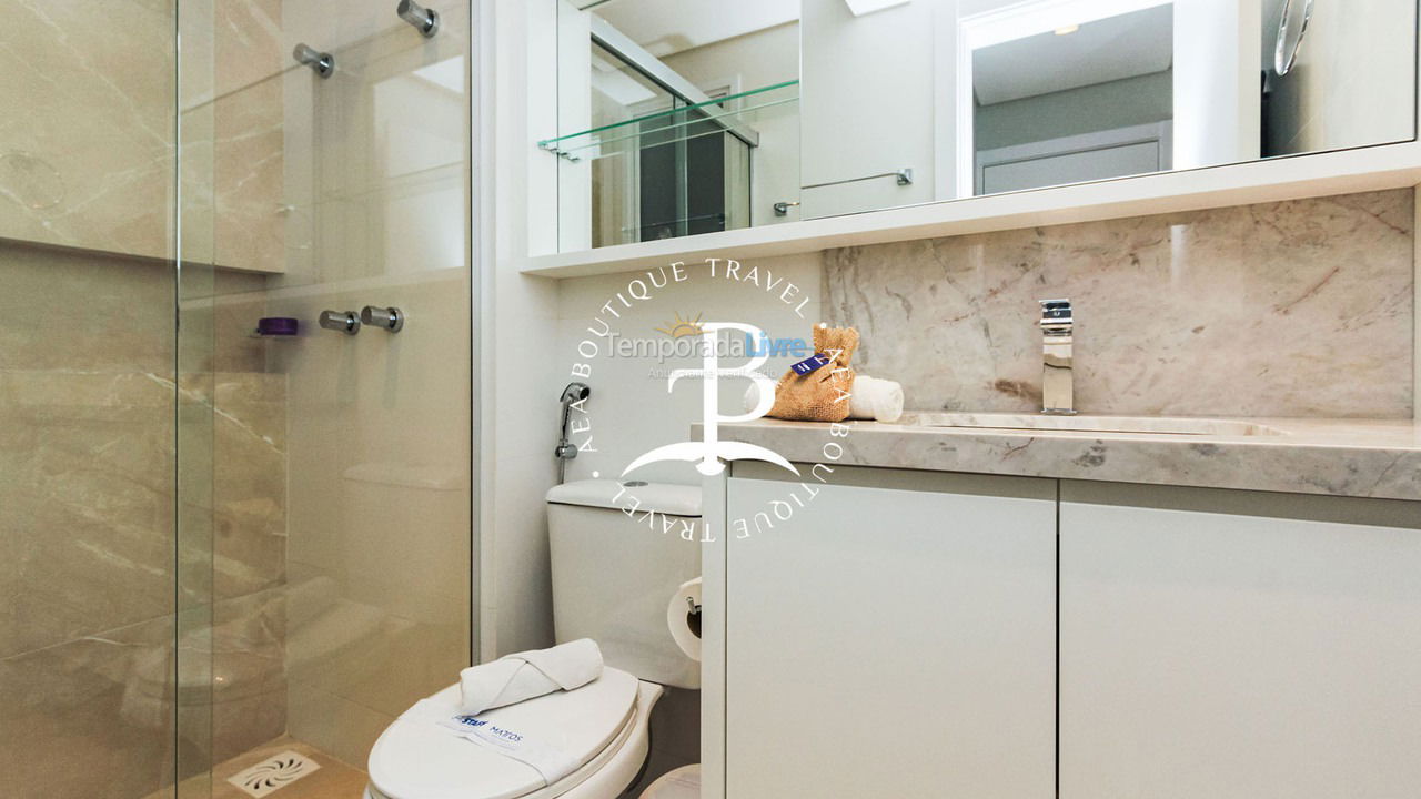 Apartment for vacation rental in Bombinhas (Praia de Bombas)