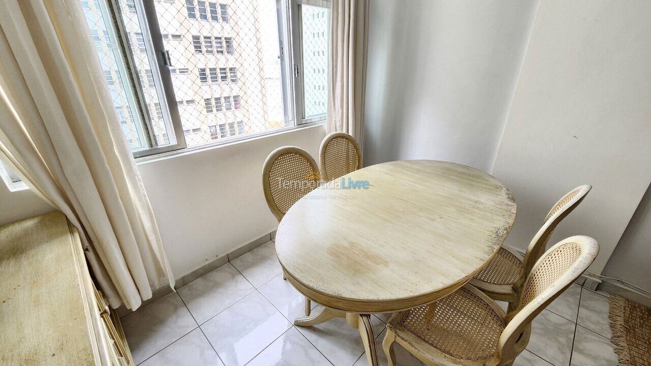Apartamento para aluguel de temporada em Guarujá (Pitangueiras)