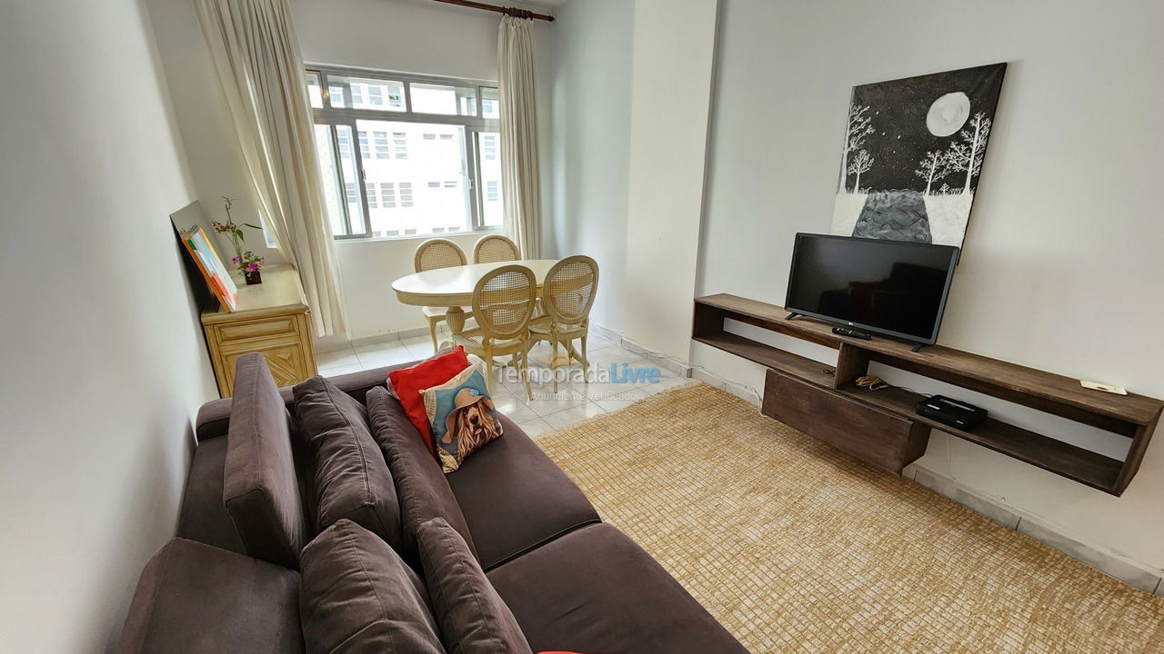 Apartamento para aluguel de temporada em Guarujá (Pitangueiras)