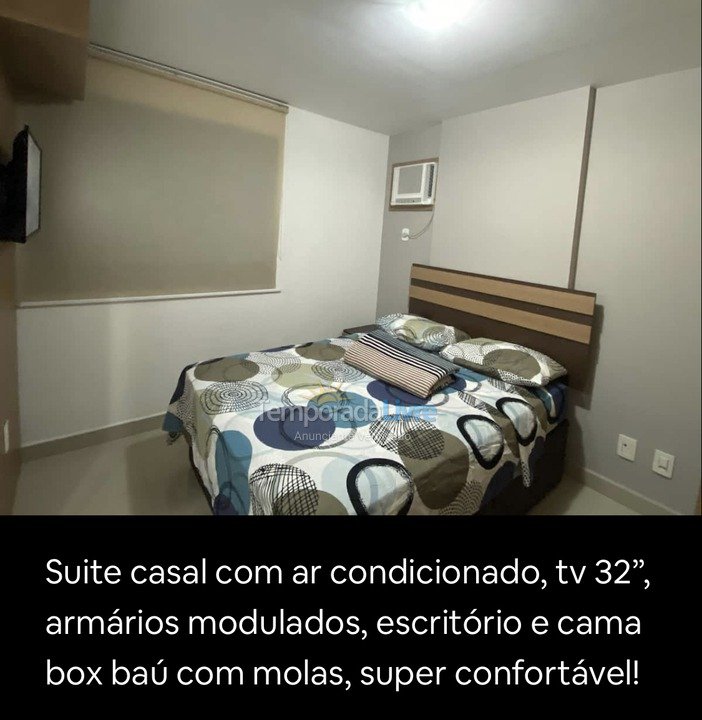 Apartamento para aluguel de temporada em Campos dos Goytacazes (Parque Leopoldina)