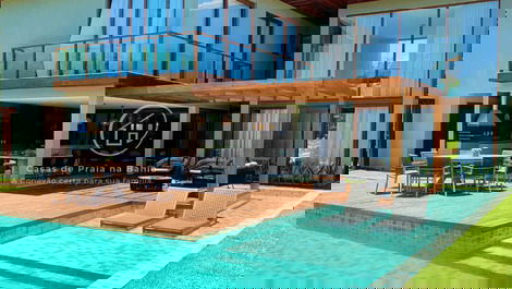 CASA ALTO PADRÃO COND. FECHADO SEGURANÇA 24H 7 SUÍTES PRAIA DO FORTE