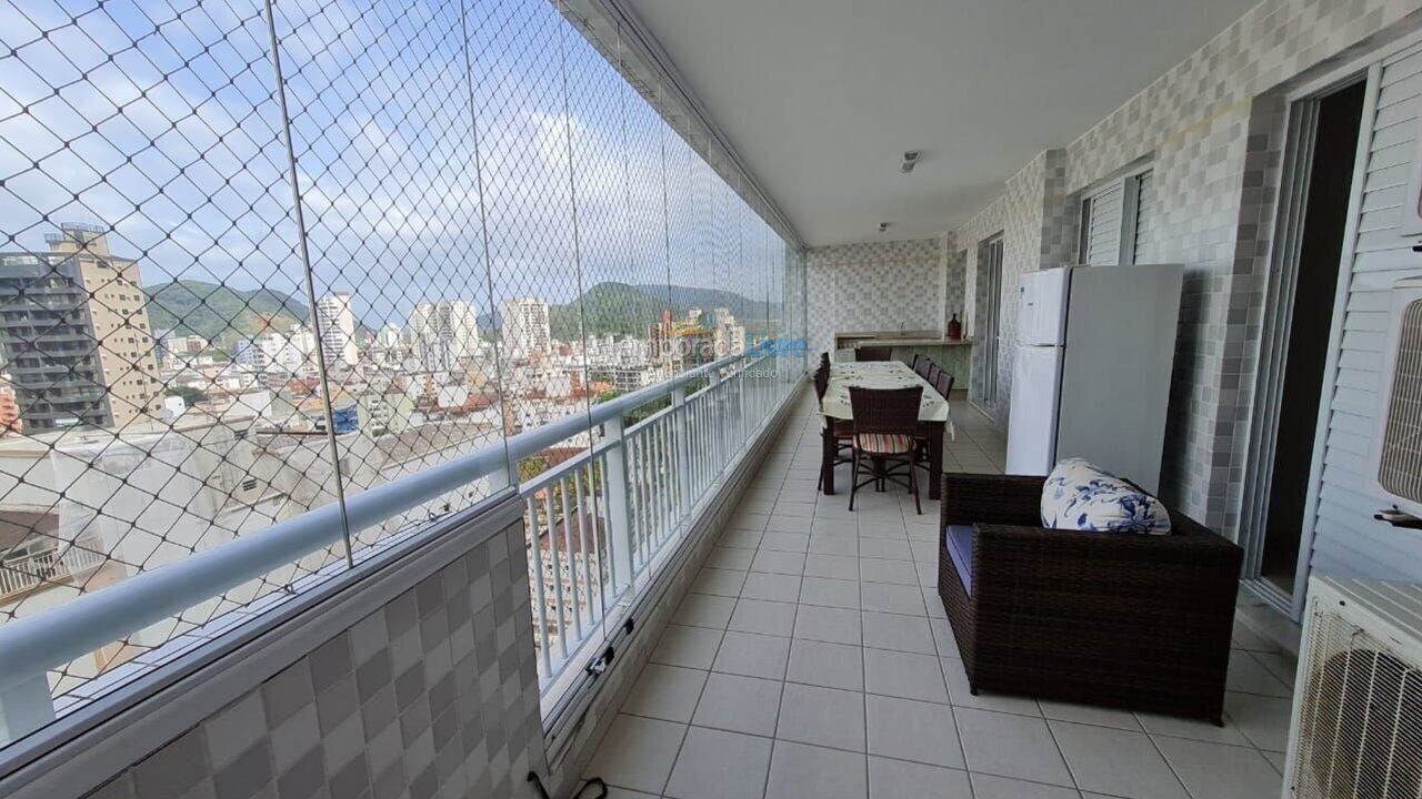 Apartamento para aluguel de temporada em Guarujá (Vila Alzira)