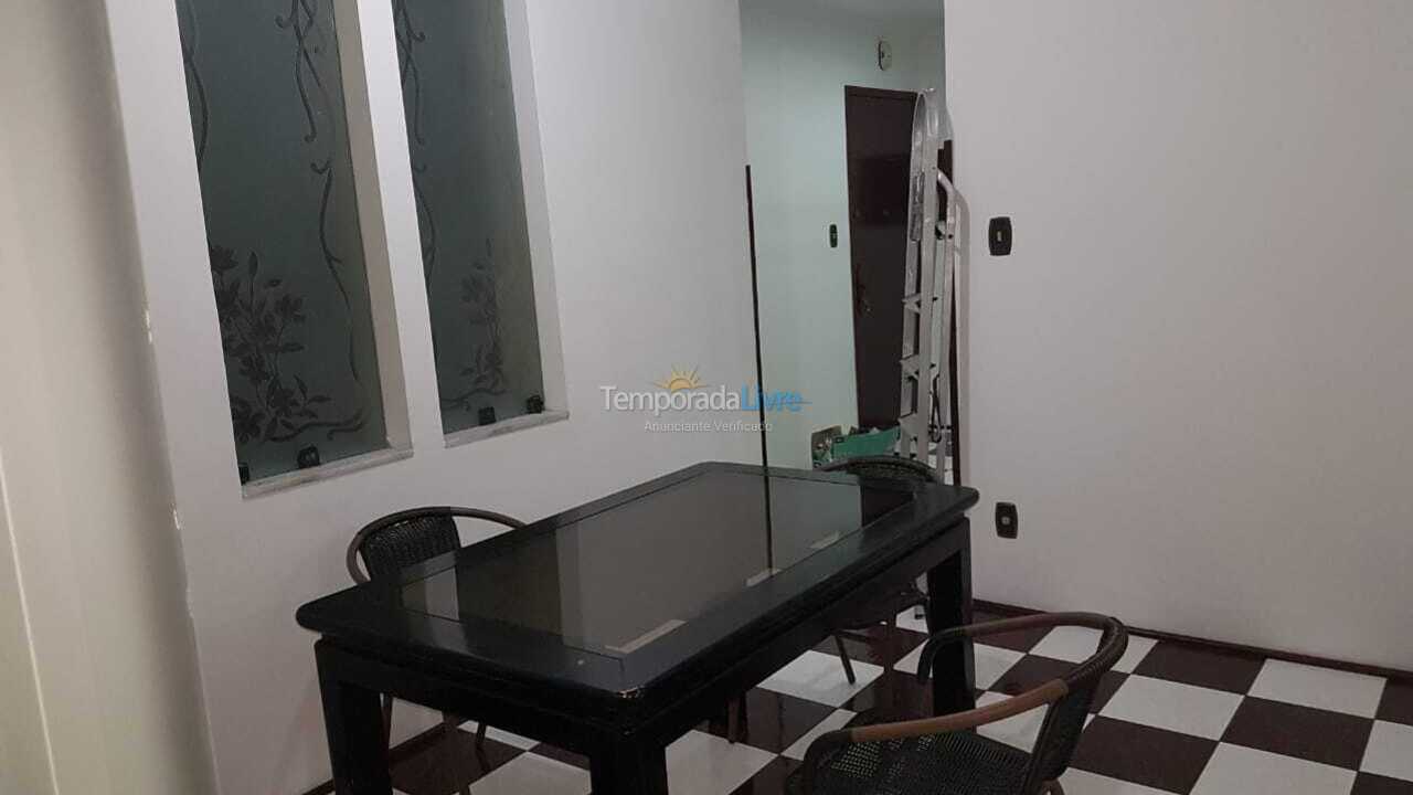 Apartamento para aluguel de temporada em São Vicente (Gonzaguinha)