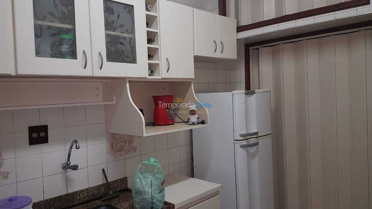 Apartamento para aluguel de temporada em São Vicente (Gonzaguinha)