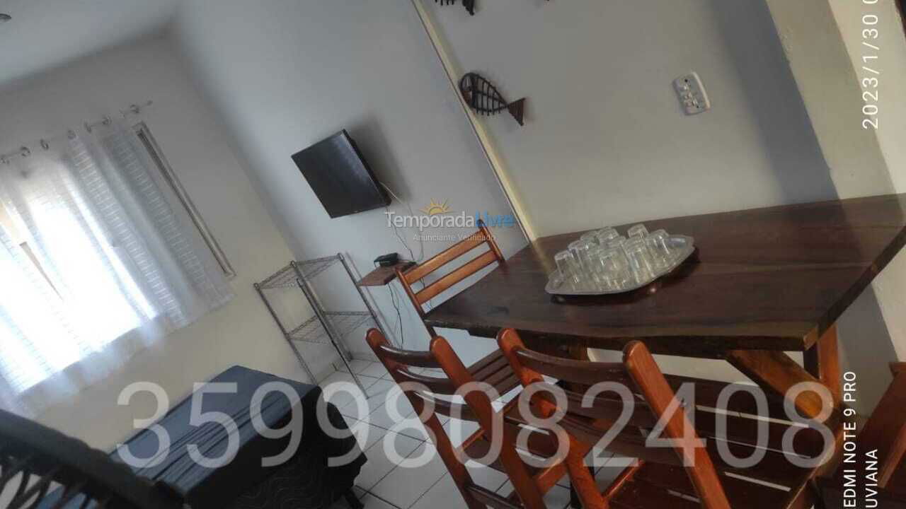 Apartment for vacation rental in Ubatuba (Praia Grande)