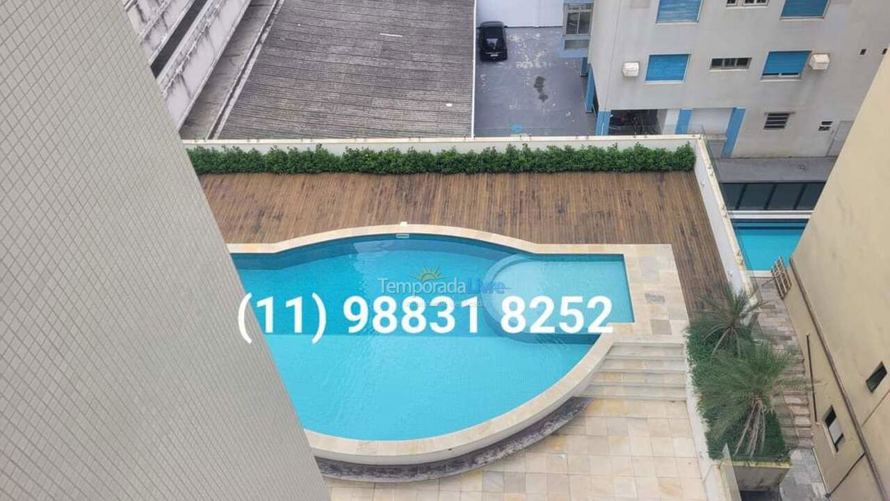 Apartamento para aluguel de temporada em Guarujá (Pitangueiras)