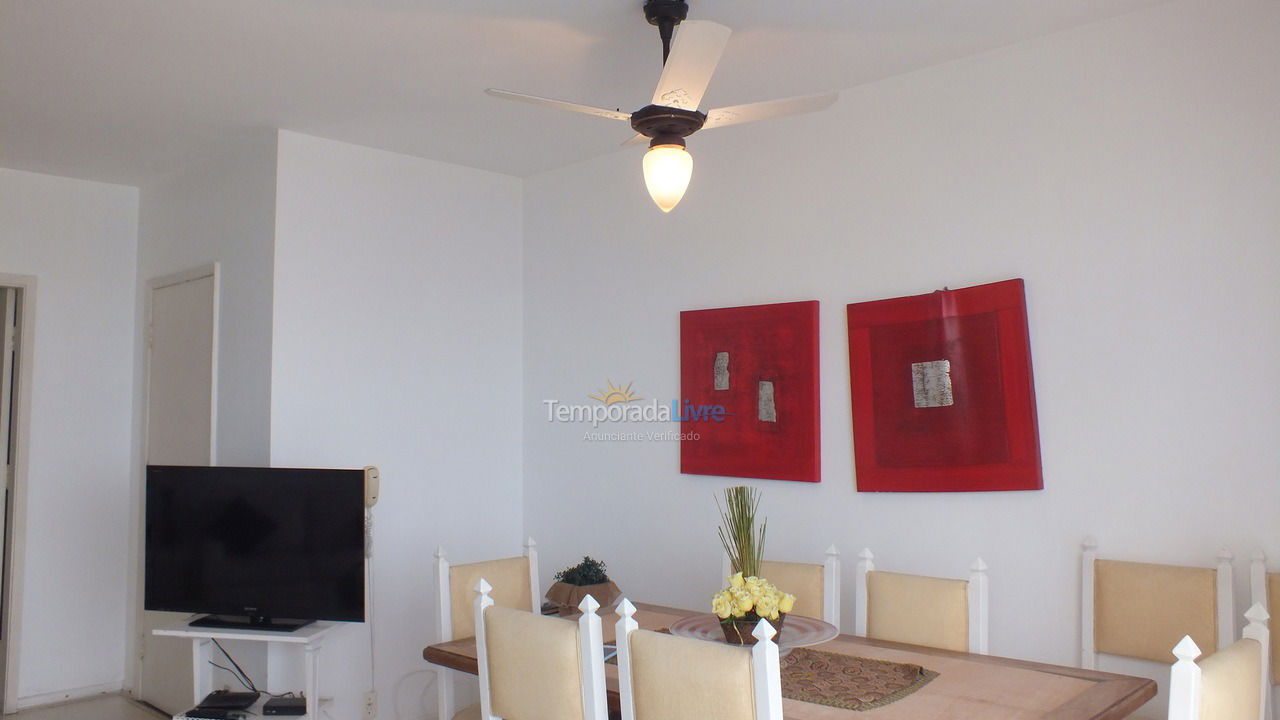 Apartment for vacation rental in Guarujá (Pitangueiras)