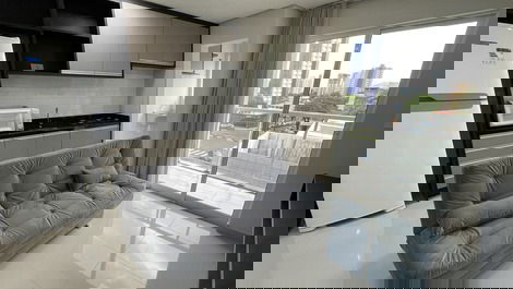 Sala de estar e cozinha