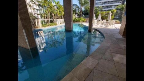 Piscina coletiva aquecida