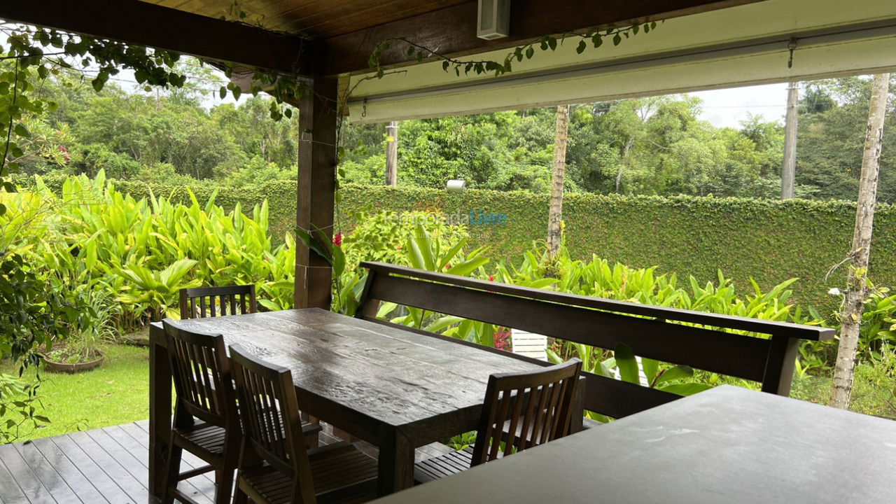 Casa para alquiler de vacaciones em São Sebastião (Barra do Una)