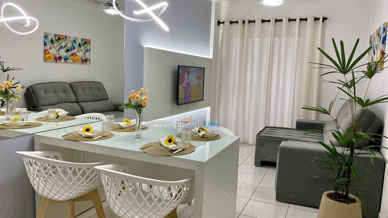 Apartment for vacation rental in Praia Grande (Aviação)