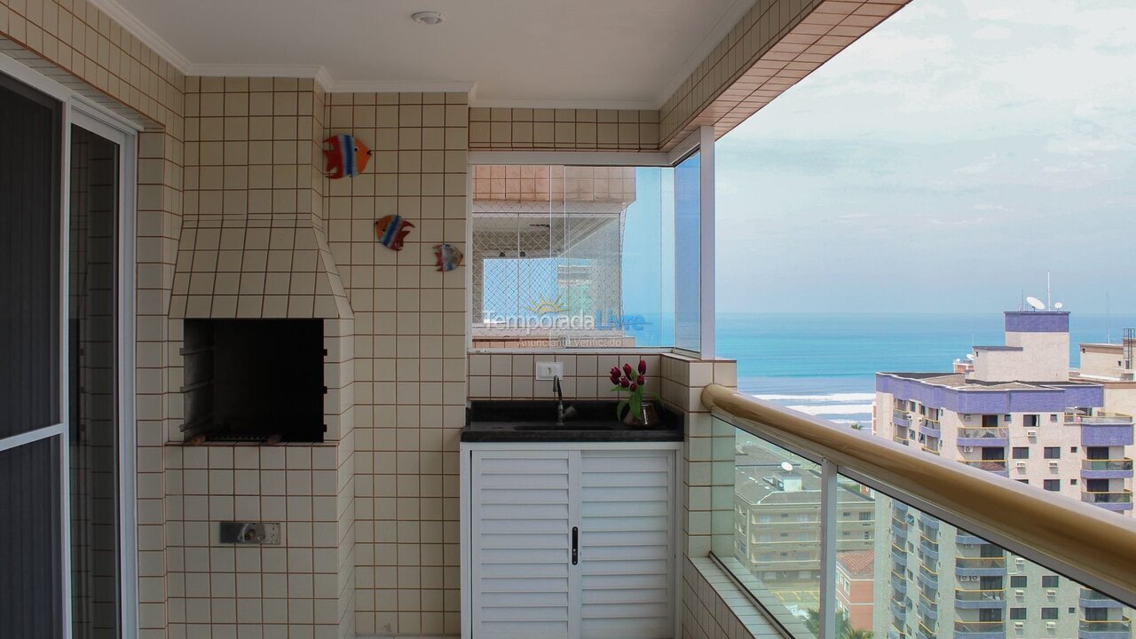 Apartment for vacation rental in Praia Grande (Tupi)