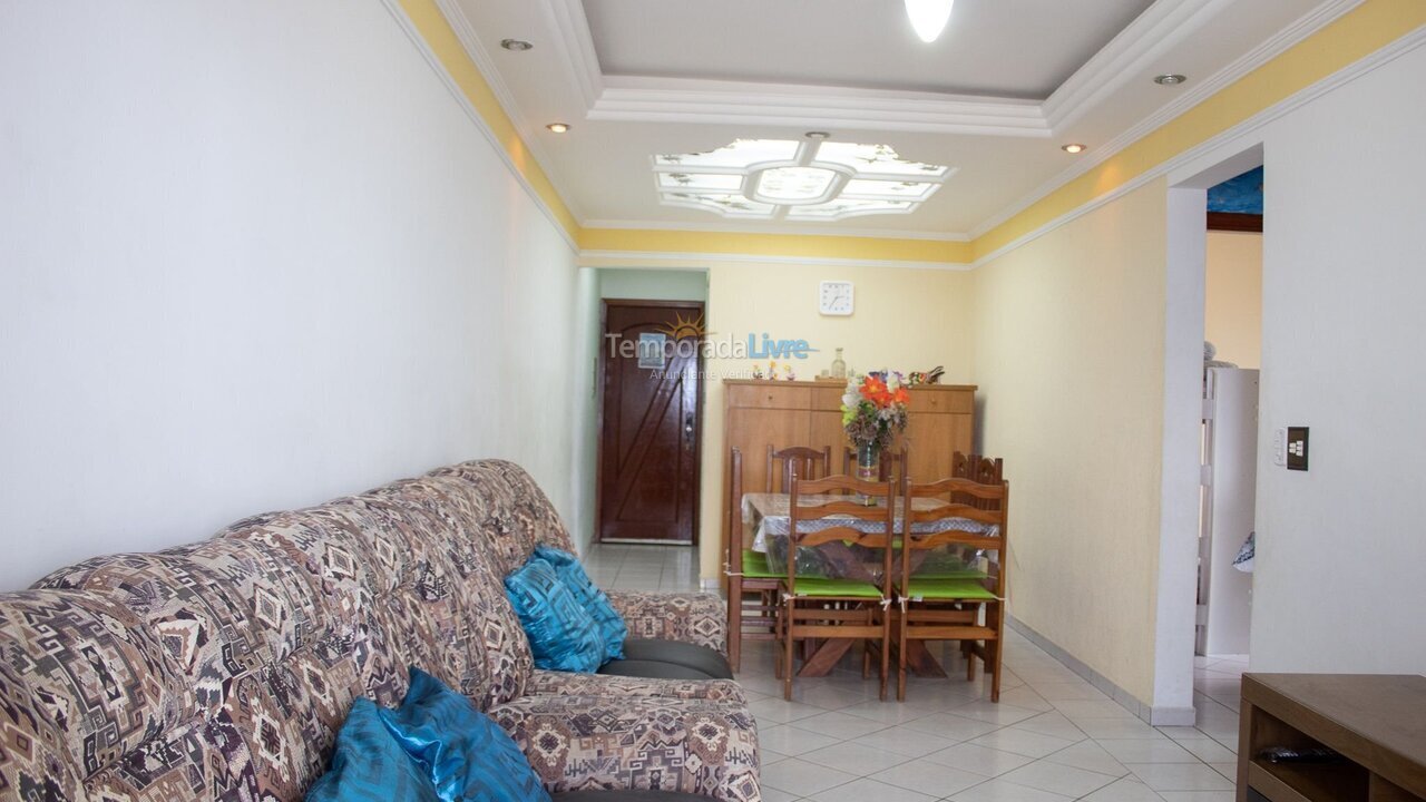 Apartamento para aluguel de temporada em Praia Grande (Vila Mirim)