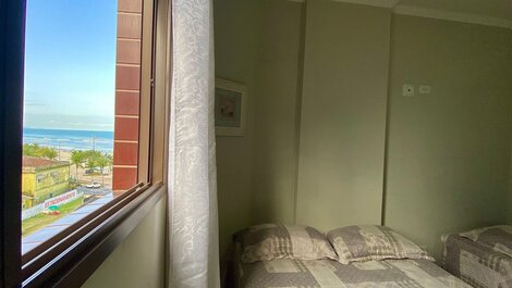M017- FRENTE AL MAR CON PISCINA -WHATSAPP- (11) 98167-1362 - 2 DORM