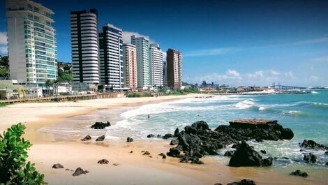 Triple flat with sea view in Natal RN