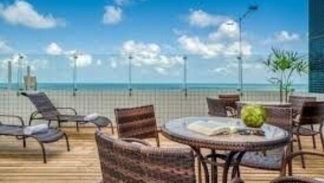 Triple flat with sea view in Natal RN