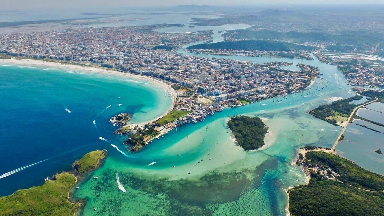 Apartamento para aluguel de temporada em Cabo Frio (Gamboa)