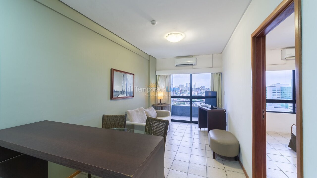 Apartamento para alquiler de vacaciones em Recife (Ilha do Leite)