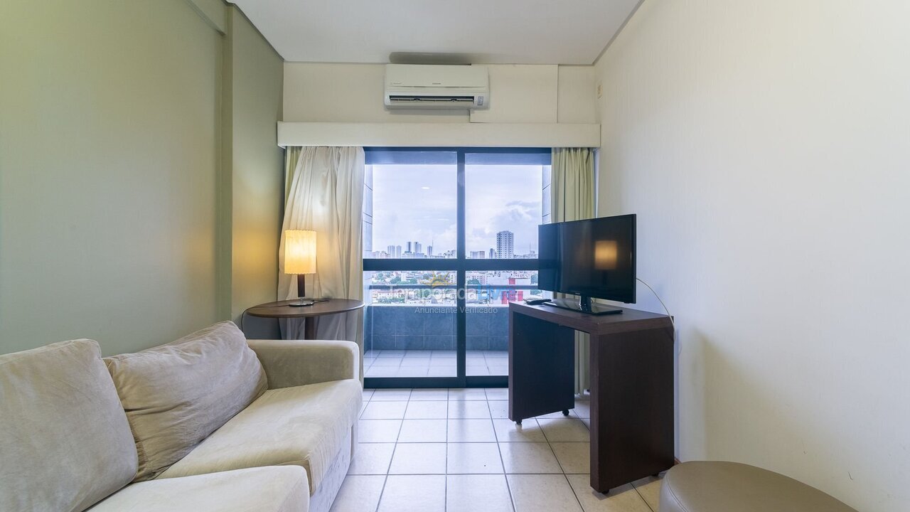 Apartamento para alquiler de vacaciones em Recife (Ilha do Leite)