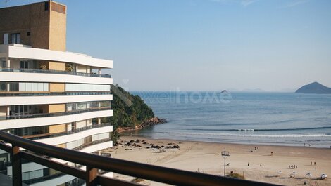 Apartamento en la arena con vistas panorámicas a la playa de São Lourenço