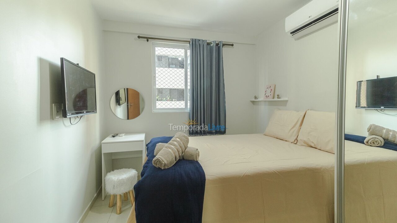 Apartamento para alquiler de vacaciones em João Pessoa (Pb Praia de Tambaú)