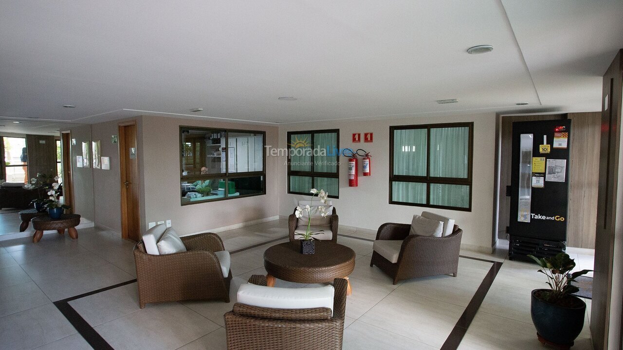 Apartamento para alquiler de vacaciones em João Pessoa (Pb Praia de Cabo Branco)